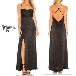 NWT SHOW ME YOUR MUMU Winslet Maxi Satin Dress